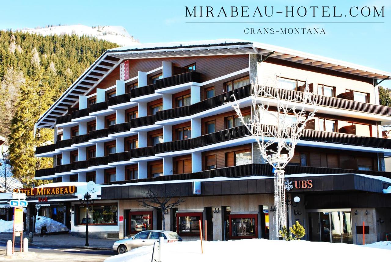 Hotel Mirabeau Crans-Montana Kültér fotó