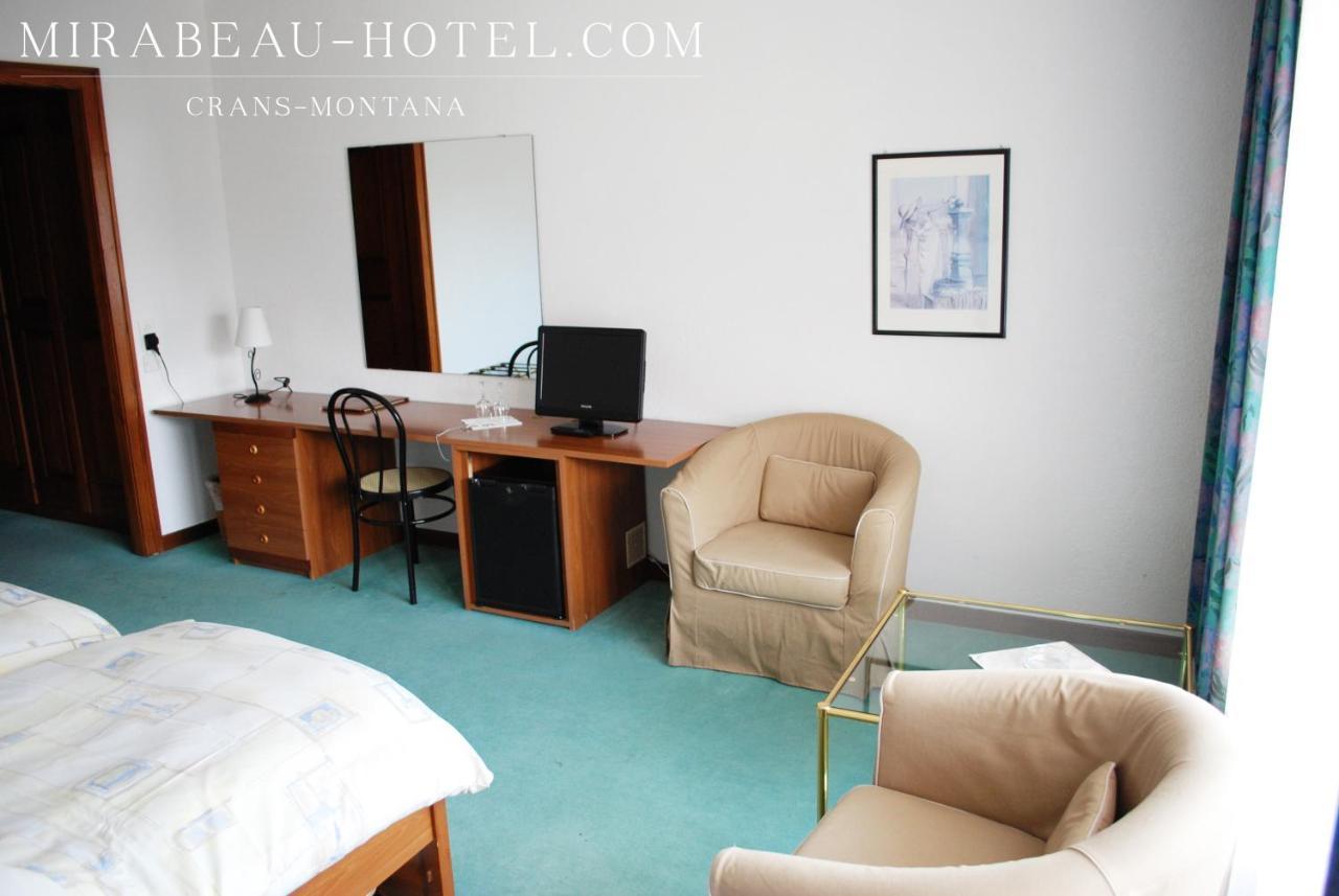 Hotel Mirabeau Crans-Montana Szoba fotó